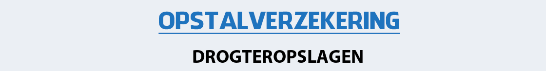 opstalverzekering-drogteropslagen