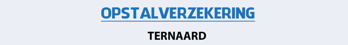 opstalverzekering-ternaard